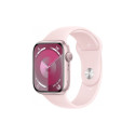 Смарт-часы Apple Watch Series 9 GPS 41mm Pink Aluminium Case with Light Pink Sport Band - S/M (MR933