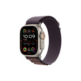 Смарт-часы Apple Watch Ultra 2 GPS + Cellular, 49mm Titanium Case with Indigo Alpine Loop - Medium ( фото 1