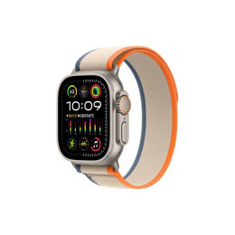 Смарт-часы Apple Watch Ultra 2 GPS + Cellular, 49mm Titanium Case with Orange/Beige Trail Loop - S/M фото 1