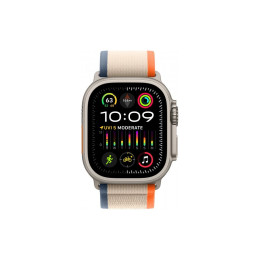 Смарт-часы Apple Watch Ultra 2 GPS + Cellular, 49mm Titanium Case with Orange/Beige Trail Loop - S/M фото 2