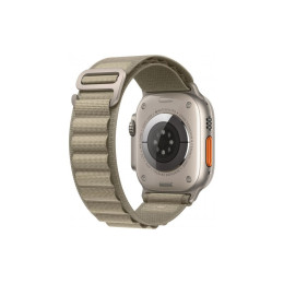 Смарт-часы Apple Watch Ultra 2 GPS + Cellular, 49mm Titanium Case with Olive Alpine Loop - Large (MR фото 2