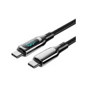 Дата кабель USB-C to USB-C1.2m 3.1 100W Display Zinc Alloy Vention (TAYBAV)