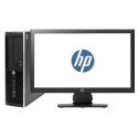 Комплект Компьютер HP Compaq 6300 Pro SFF (i5-3470/8/120SSD) + Монитор 20" HP ProDisplay P201