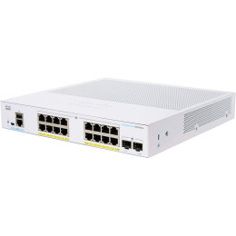 Коммутатор сетевой Cisco CBS350 Managed 16-port GE, PoE, 2x1G SFP (CBS350-16P-2G-EU) фото 2