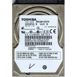 Жесткий диск 2.5 Toshiba 320Gb MK3261GSYN фото 1