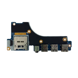 Плата USB, Audio, Card-Reader для бв Dell Precision M7520, 7520 (LS-E313P) фото 1