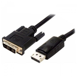 Кабель мультимедійний Display Port to DVI 24+1pin 1.8m (DVI-D) Atcom (9504) фото 1