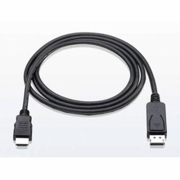 Кабель мультимедийный Display Port to HDMI 1.8m Viewcon (VD 119-1,8м.) фото 1