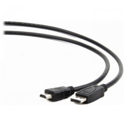 Кабель мультимедийный Display Port to HDMI 10.0m Cablexpert (CC-DP-HDMI-10M) фото 1