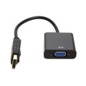 Кабель мультимедийный DisplayPort (M) ещ VGA (M) 1.0m PowerPlant (CA911882)