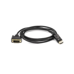 Кабель мультимедийный DisplayPort to DVI 1.8m PowerPlant (CA911158) фото 1