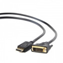Кабель мультимедійний DisplayPort to DVI 3.0m CC-DPM-DVIM-3M