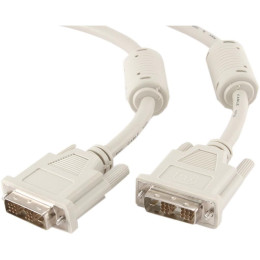 Кабель мультимедийный DVI to DVI 18+1pin, 4.5m Cablexpert (CC-DVI-15) фото 1