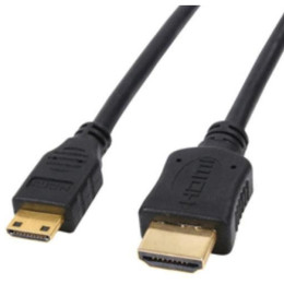 Кабель мультимедійний HDMI до HDMI C (mini), 1.0m Atcom (6153) фото 1