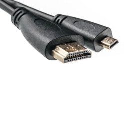 Кабель мультимедійний HDMI A to HDMI D (micro), 2.0m PowerPlant (KD00AS1242) фото 1