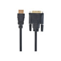 Кабель мультимедийный HDMI to DVI 1.0m Maxxter (V-HDMI-DVI-1M)