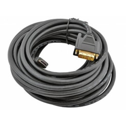 Кабель мультимедийный HDMI to DVI 18+1pin M, 7.5m Cablexpert (CC-HDMI-DVI-7.5MC) фото 2