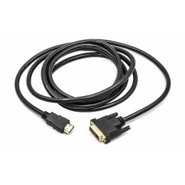 Кабель мультимедийный HDMI to DVI 3.0m PowerPlant (CA910991) фото 1