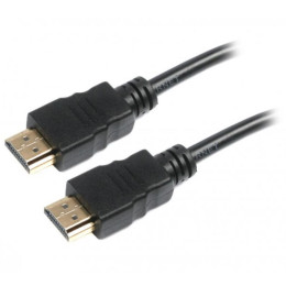 Кабель мультимедийный HDMI to HDMI 0.5m Maxxter (V-HDMI4-0.5M) фото 1