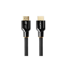 Кабель мультимедийный HDMI to HDMI 1.0m 2.1V, Ultra HD 8K, eARC, 30AWG PowerPlant (CA912186) фото 1