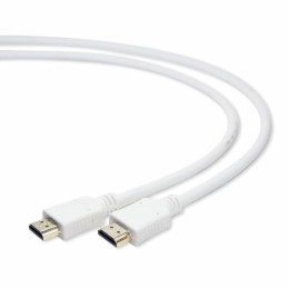 Кабель мультимедійний HDMI-HDMI 1.0m Cablexpert (CC-HDMI4-W-1M) фото 1