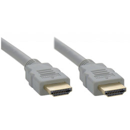 Кабель мультимедийный HDMI to HDMI 1.0m v.2.0 grey REAL-EL (EL123500045) фото 1