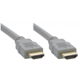 Кабель мультимедійний HDMI to HDMI 1.0m v.2.0 grey REAL-EL (EL123500045) фото 1