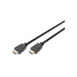 Кабель мультимедийный HDMI to HDMI 2,0m UHD 4K Digitus (AK-330107-020-S) фото 1