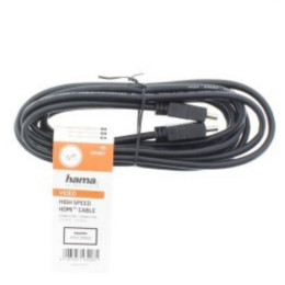 Кабель мультимедійний HDMI to HDMI 3.0m Black Hama (00205001) фото 2