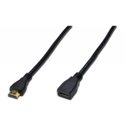 Кабель мультимедійний HDMI to HDMI 3.0m Digitus (AK-330201-030-S) фото 1