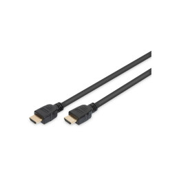 Кабель мультимедийный HDMI to HDMI 5.0m 8k UHD w/Ethernet Digitus (AK-330124-050-S) фото 1
