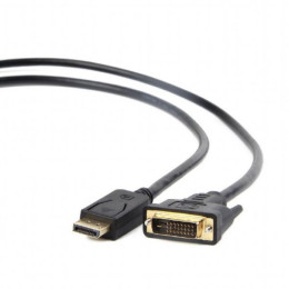 Кабель мультимедійний miniDisplayPort to DVI 1.8m Cablexpert (CC-mDPM-DVIM-6) фото 1