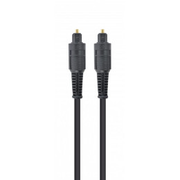 Кабель мультимедійний Optical Toslink MM 1m Black Cablexpert (CC-OPT-1M) фото 1