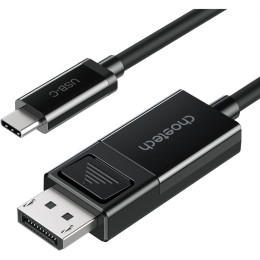 Кабель мультимедийный USB 3.1 Type-C to DisplayPort 1.8m V1.4 Thunderbolt 3 4K60Hz PVC Choetech (XCP фото 1