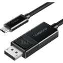 Кабель мультимедийный USB 3.1 Type-C to DisplayPort 1.8m V1.4 Thunderbolt 3 4K60Hz PVC Choetech (XCP