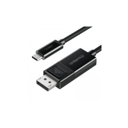 Кабель мультимедійний USB-C to DisplayPort 1.8m 8K 30Hz Choetech (XCP-1803-BK) фото 1