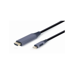Кабель мультимедийный USB-C to HDMI 1.8m 4K 60Hz Cablexpert (CC-USB3C-HDMI-01-6) фото 1