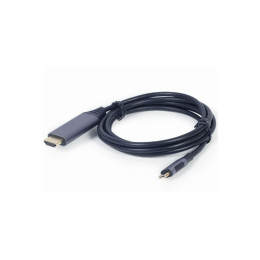 Кабель мультимедийный USB-C to HDMI 1.8m 4K 60Hz Cablexpert (CC-USB3C-HDMI-01-6) фото 2