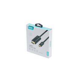 Кабель мультимедійний USB-C to HDMI 3.0m 4K 30Hz Choetech (XCH-0030BK) фото 2