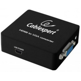 Перетворювач Cablexpert HDMI to VGA converter (DSC-HDMI-VGA-001) фото 1