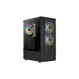 Корпус AeroCool Quantum Mesh-G-BK-v2 Black (ACCM-PV31033.11) фото 1