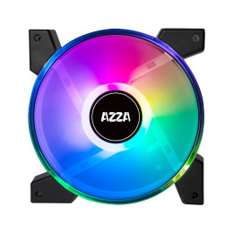 Кулер для корпуса Azza 1 X PRISMA DIGITAL RGB FAN 140mm (FFAZ-14DRGB-011) фото 1