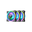 Кулер для корпуса ThermalTake Riing Trio 12 RGB Radiator Fan TT Premium Edition (3-Fan Pack) (CL-F07