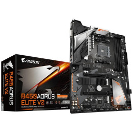 Материнська плата Gigabyte B450 AORUS ELITE V2 фото 1