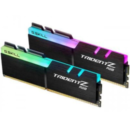 Модуль памяти для компьютера DDR4 16GB (2x8GB) 3000 MHz TridentZ RGB Black G.Skill (F4-3000C16D-16GT фото 1