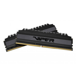 Модуль памяти для компьютера DDR4 16GB (2x8GB) 3000 MHz Viper Blackout Patriot (PVB416G300C6K) фото 2