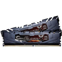 Модуль пам'яті для комп'ютера DDR4 16GB (2x8GB) 3200MHz FlareX Black G.Skill (F4-3200C16D-16GFX) фото 2