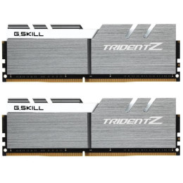 Модуль памяти для компьютера DDR4 16GB (2x8GB) 3200 MHz Trident Z Silver H/ White G.Skill (F4-3200C1 фото 1