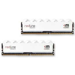Модуль памяти для компьютера DDR4 16GB (2x8GB) 3600 MHz Redline White Mushkin (MRD4U360JNNM8GX2) фото 1