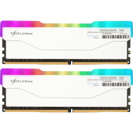 Модуль пам'яті для комп'ютера DDR4 16GB (2x8GB) 3600 MHz RGB X2 Series White eXceleram (ERX2W416369AD фото 1